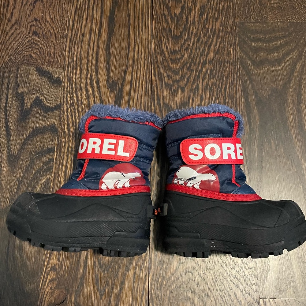 Sorel commander toddler snow boots